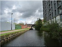 SJ8598 : Ashton Canal above Lock 3 by Christine Johnstone