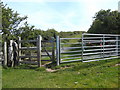 SH4787 : Anglesey Coastal Path, kissing gate by Eirian Evans