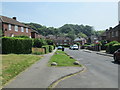 Ramshead Gardens - looking towards Ramshead Hill