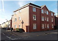 SS7597 : 3-storey block of flats on a corner of Windsor Road, Neath by Jaggery