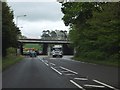 Looking east to the A23 flyover across the A272