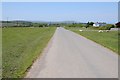 Country road approaching Welsh Moor