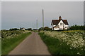 Mill Lane and the former crossing-keeper