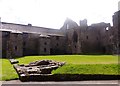 Aberdour Castle courtyard