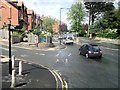 Roundabout at South End Gardens