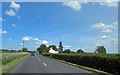 ST7287 : B4060 Sodbury Road near Pincots Farm Wickwar by Steve  Fareham