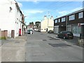 Looking northeast along the High Street, Lower Stoke