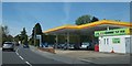 Shell filling station and Ford dealership, Verwood