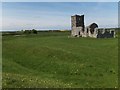 SU0210 : Knowlton church and the earthworks by David Smith