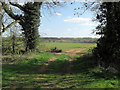SP3531 : Arable fields north of South Hill Farm by Stuart Logan