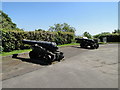 Cannons at Belle View Park, Lowestoft