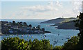 SX1351 : View to Polruan over the River Fowey, Cornwall by Edmund Shaw