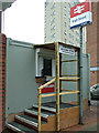 High Street temporary booking office