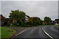 Oakridge (road) at Beech Close, Highnam