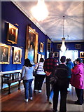 L9884 : County Mayo - Westport House - Portrait Hall by Suzanne Mischyshyn