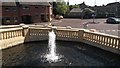 Fountain on the corner of Morrison