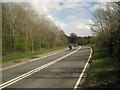 The Slough: A448 past Rough Hill Wood south of Redditch