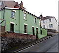 ST6071 : Green house on the corner of Park Street and Vale Street,  Totterdown, Bristol by Jaggery