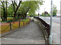 Descent to a North Road underpass, Cardiff