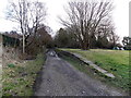SO0103 : NW end of a former railway station platform, Abernant, Aberdare by Jaggery