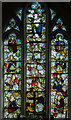 SK8791 : Stained glass window, St Laurence's church, Corringham by J.Hannan-Briggs