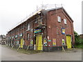 Scaffolded Building on Chartists Way, Morley