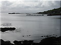 NR5267 : Tayvallich ferry pier at Craighouse by M J Richardson