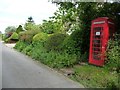 SU1156 : Re-purposed red phone box, Charlton St Peter by Christine Johnstone