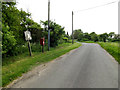 Burgate Road & Little Green Postbox