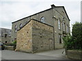 SE0636 : Baptist Chapel - viewed from Croftside Court by Betty Longbottom