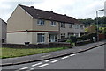 Houses at the NW edge of  Bettws, Newport