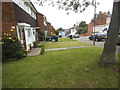 Front gardens on Ridge Road, Childs Hill