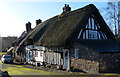 Thatched cottage in Newtown Linford