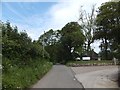 Entrance to farm at North Wyke