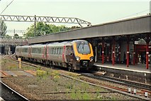 SJ8989 : Cross Country Voyager, Stockport railway station by El Pollock