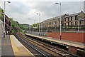 The northern end of Mossley railway station