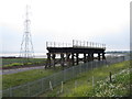 Preserved section of the old Loughor Viaduct