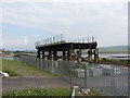 Preserved section of the old Loughor Viaduct