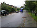 Traffic on Worcester Road (the A449)