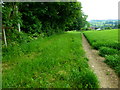 East end of footpath to West Meon