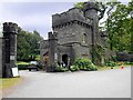 NY3700 : Wray Castle Gateway and Lodge by David Dixon