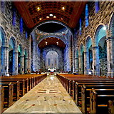M2925 : Galway City - Galway Cathedral Interior - Lengthwise North-to-South View by Suzanne Mischyshyn