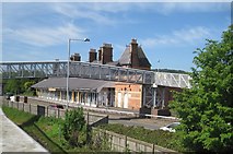 SJ2207 : Welshpool railway station (site), Powys by Nigel Thompson