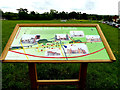 TL8646 : Long Melford Information Board by Geographer