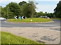 SD3786 : A590/A592 Roundabout, Newby Bridge by David Dixon