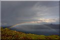 NG5139 : Rainbow over Raasay Sound by Anthony O'Neil