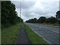 Path beside the East Lancashire Road (A580)