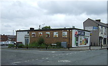 SD5404 : Post Office and shop on Fleet Street, Lamberhead Green by JThomas