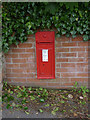 SK5855 : Blidworth Main Street postbox ref NG21 107 by Alan Murray-Rust