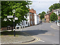 The bottom of Mansfield Road